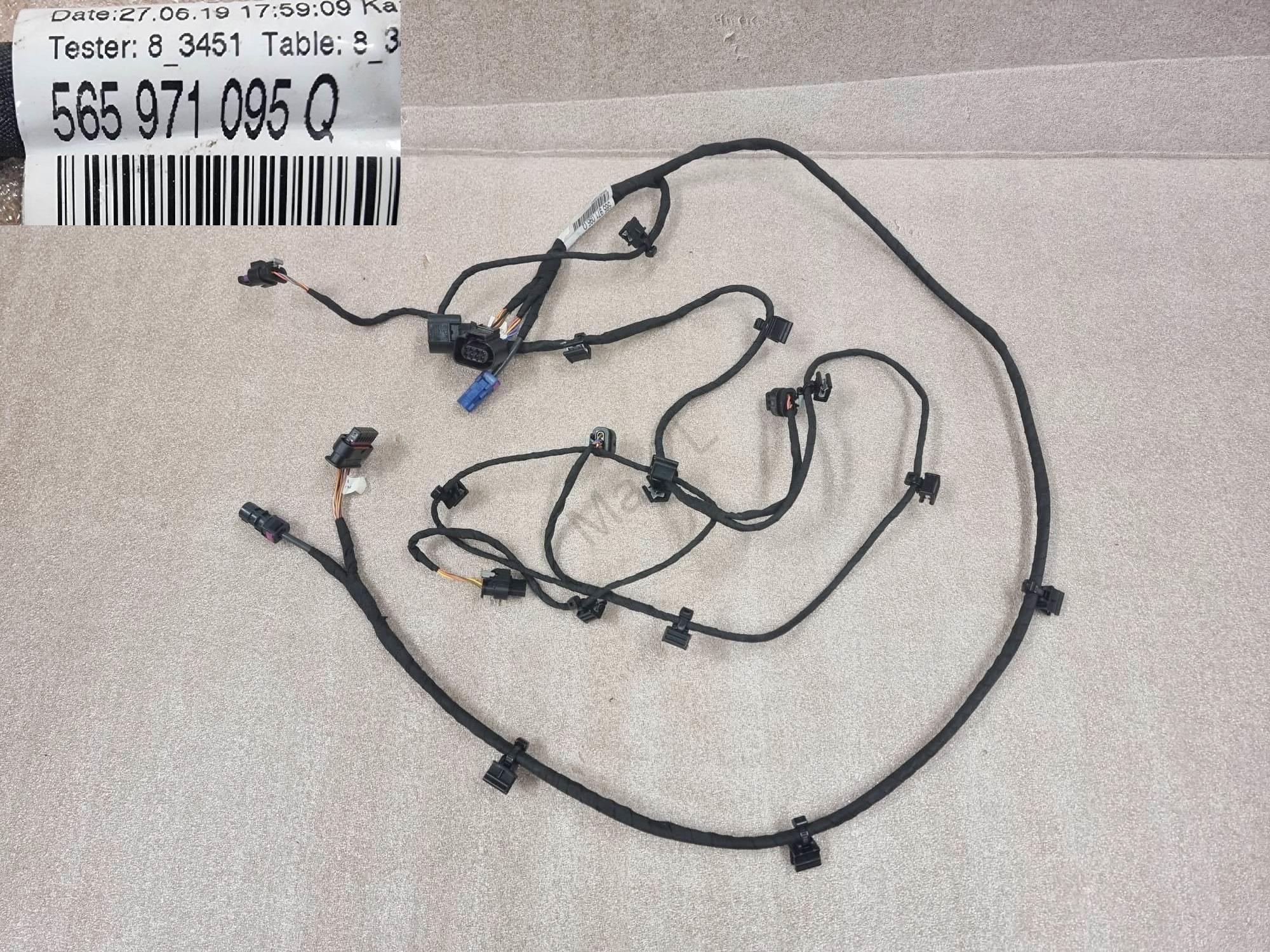 Svazek elektrické instalace pro přední nárazník 565971095Q  , 565 971 095 Q 