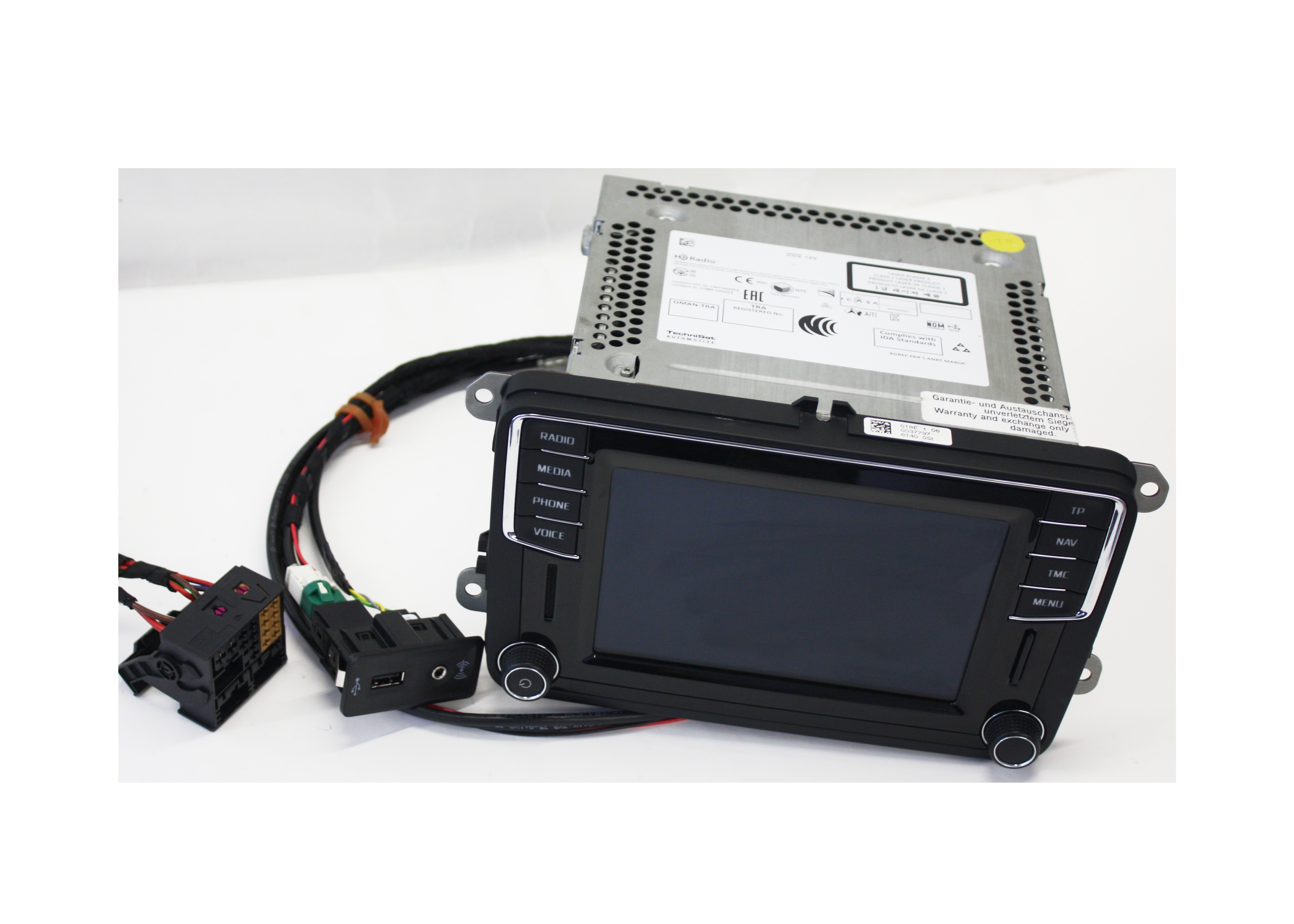 Rádio + Navigace AMUNDSEN ŠKODA Yeti 5L0035680B , 5L0 035 680 B  