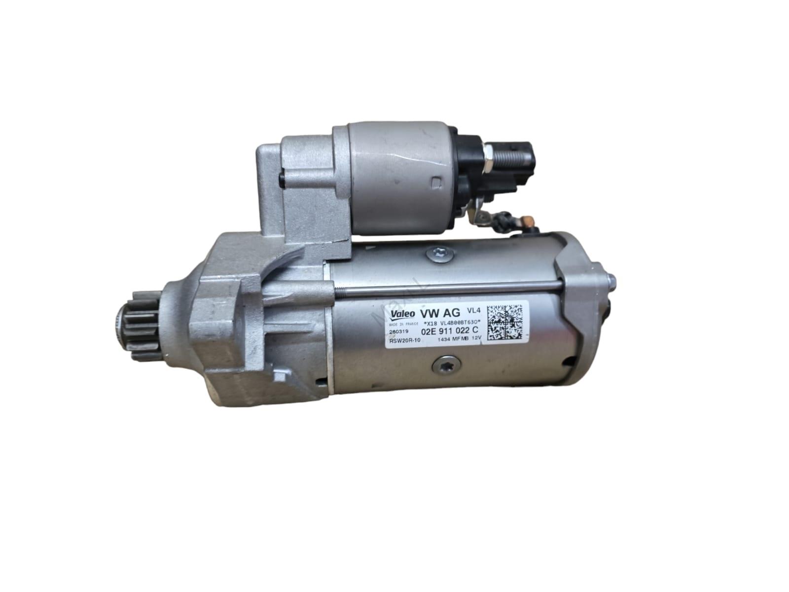 Startér , spouštěč motoru Originál 2,0KW Valeo 02E911022C , 02E 911 022 C