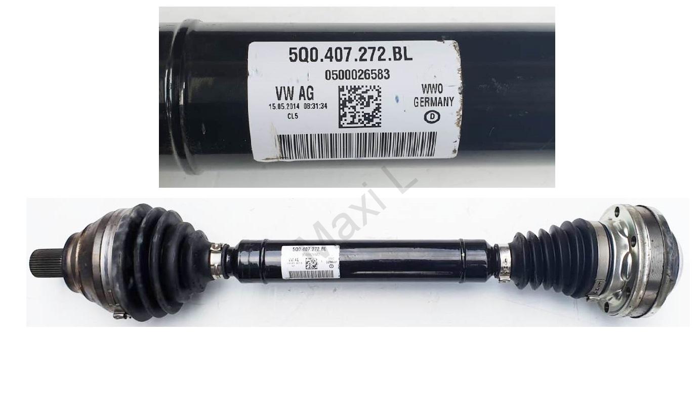 Poloosa pravá Originál 5Q0407272BL