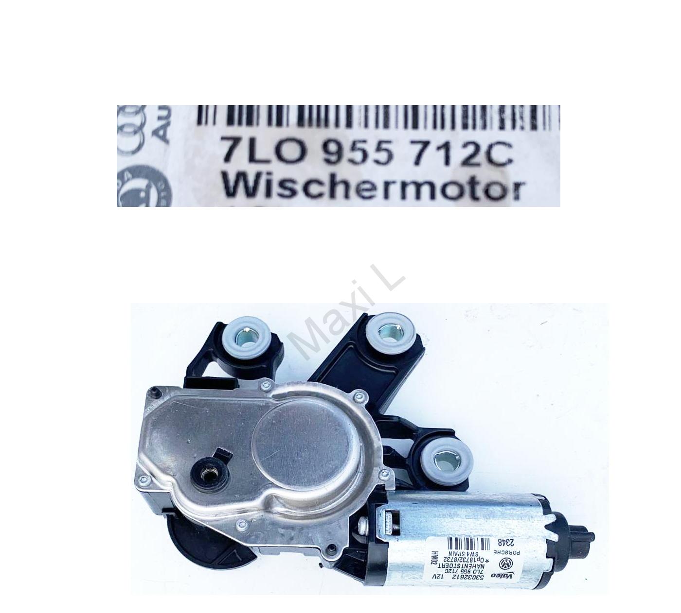 Motorek stěrače Originál Volkswagen Touareg 7L0955712C