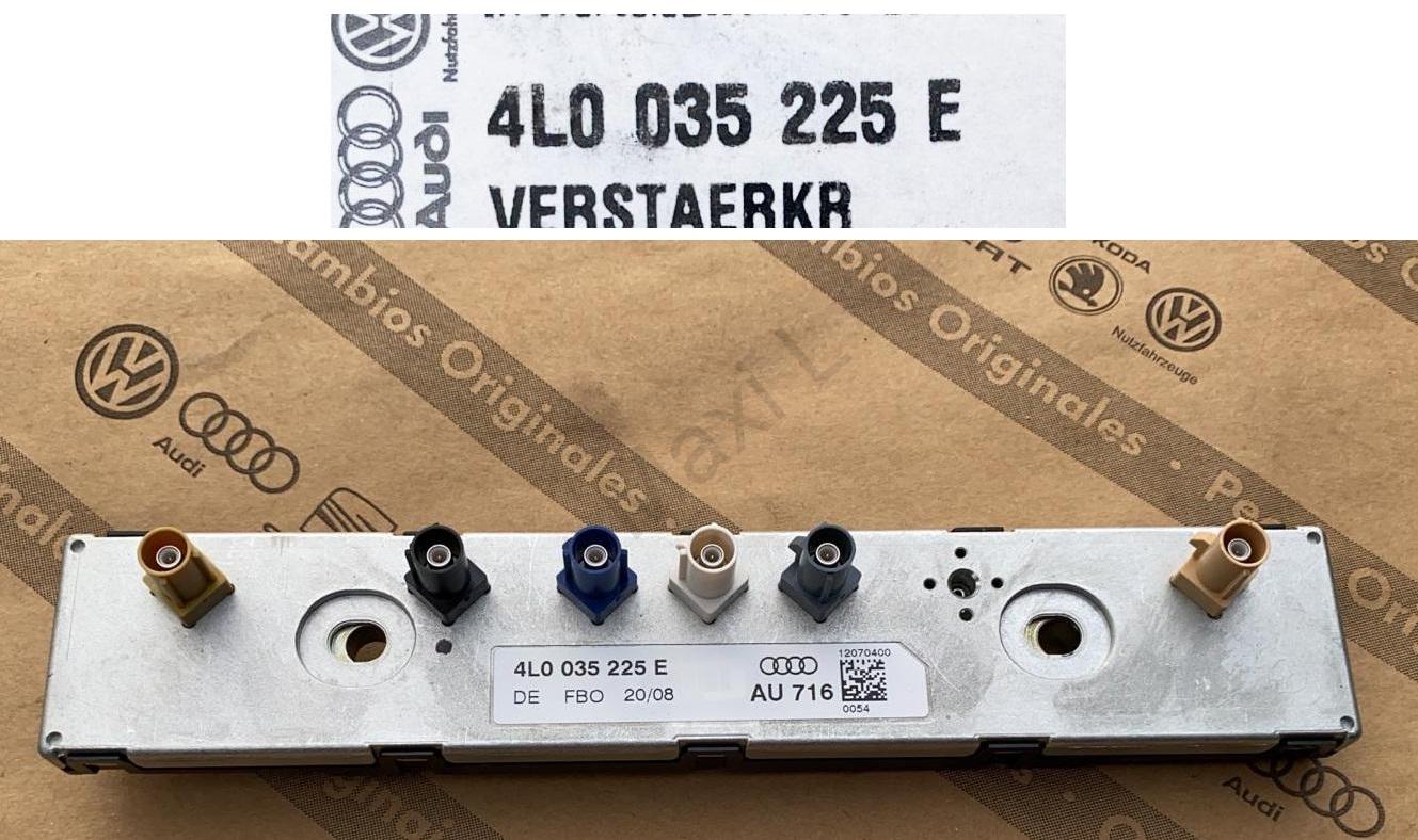Zesilovač anténní pro vozidla s nezávislým vodním topením Originál 4L0035225E