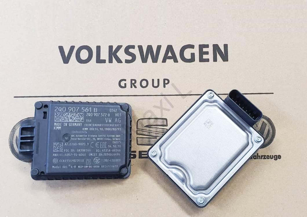 Řídící jednotka se softwarem pro automatickou regulaci vzdálenosti 2Q0907561B