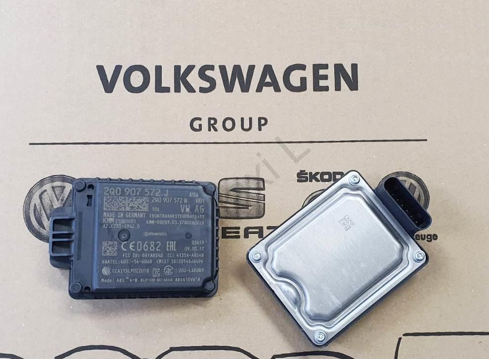 Řídící jednotka se softwarem pro automatickou regulaci vzdálenosti 2Q0907572J