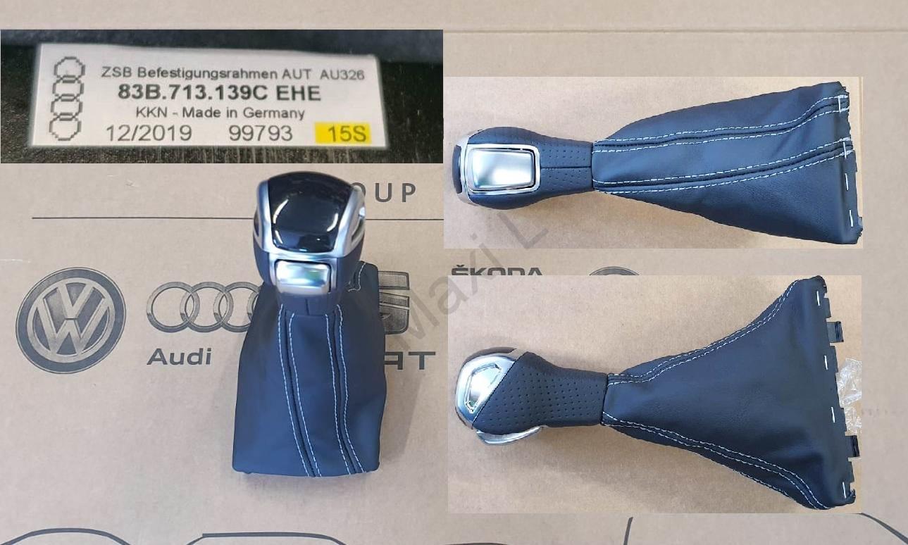 Rukojeť páky řazení automat Originál Audi Q3 83B713139C EHE