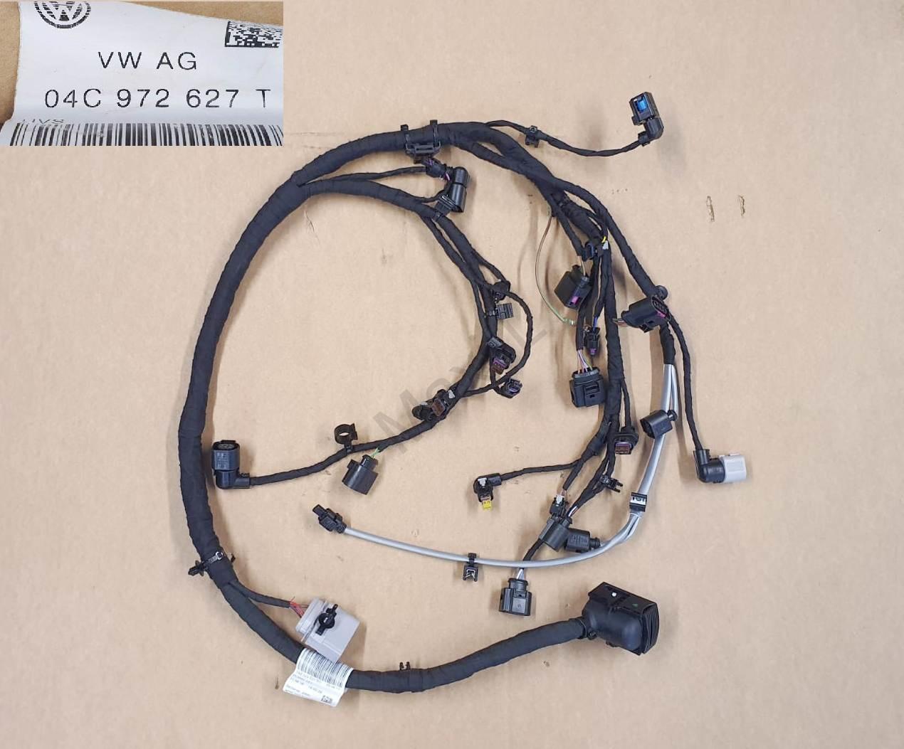 Svazek elektrické instalace pro motor Originál 04C972627T , 04C 972 627 T