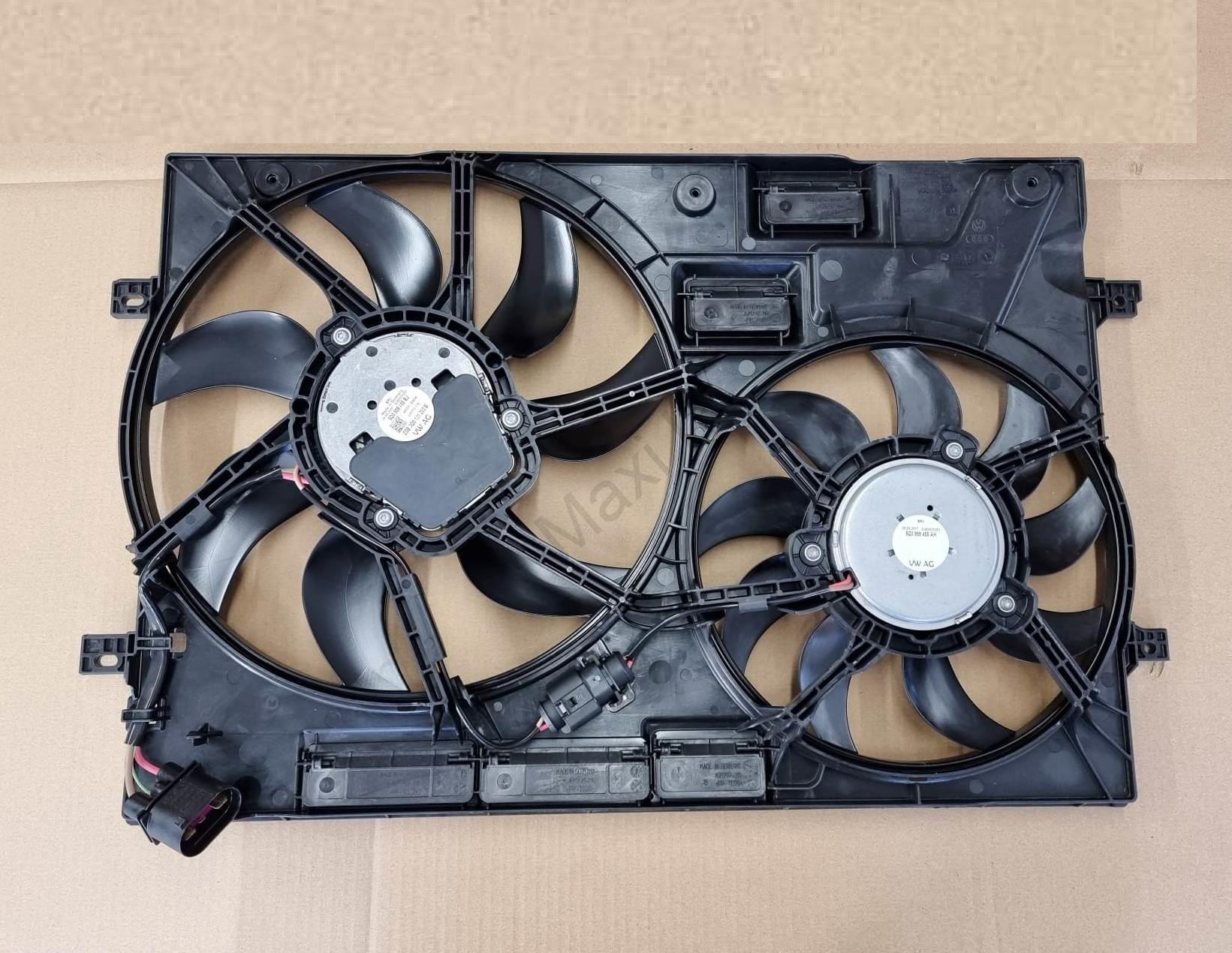 Dvojitý věnec ventilátoru - SAHARA Originál 3Q0121205 , 3Q0 121 205 