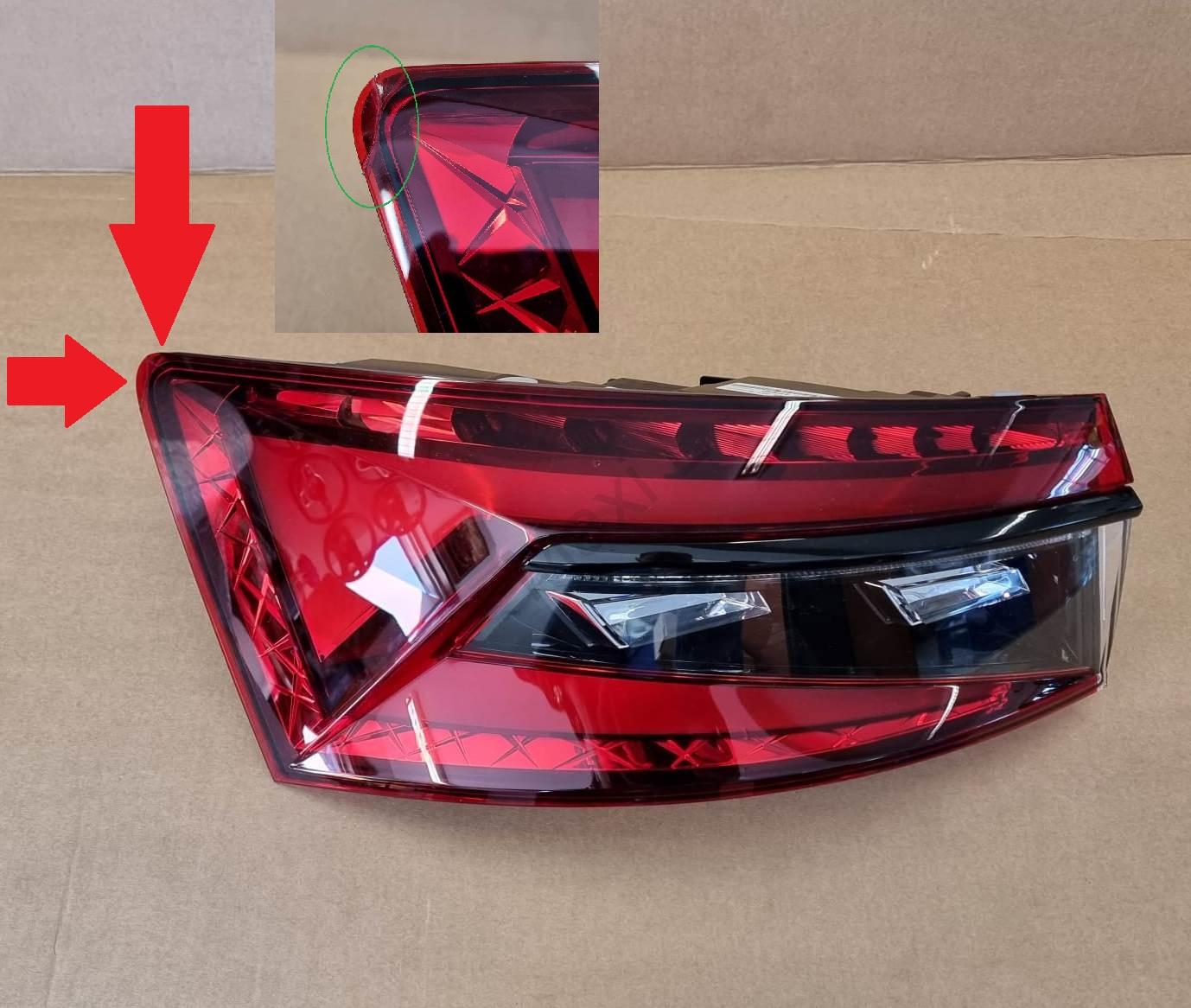 Zadní skupinová svítilna Originál Škoda Superb III facelift limuzína 3V5945207B