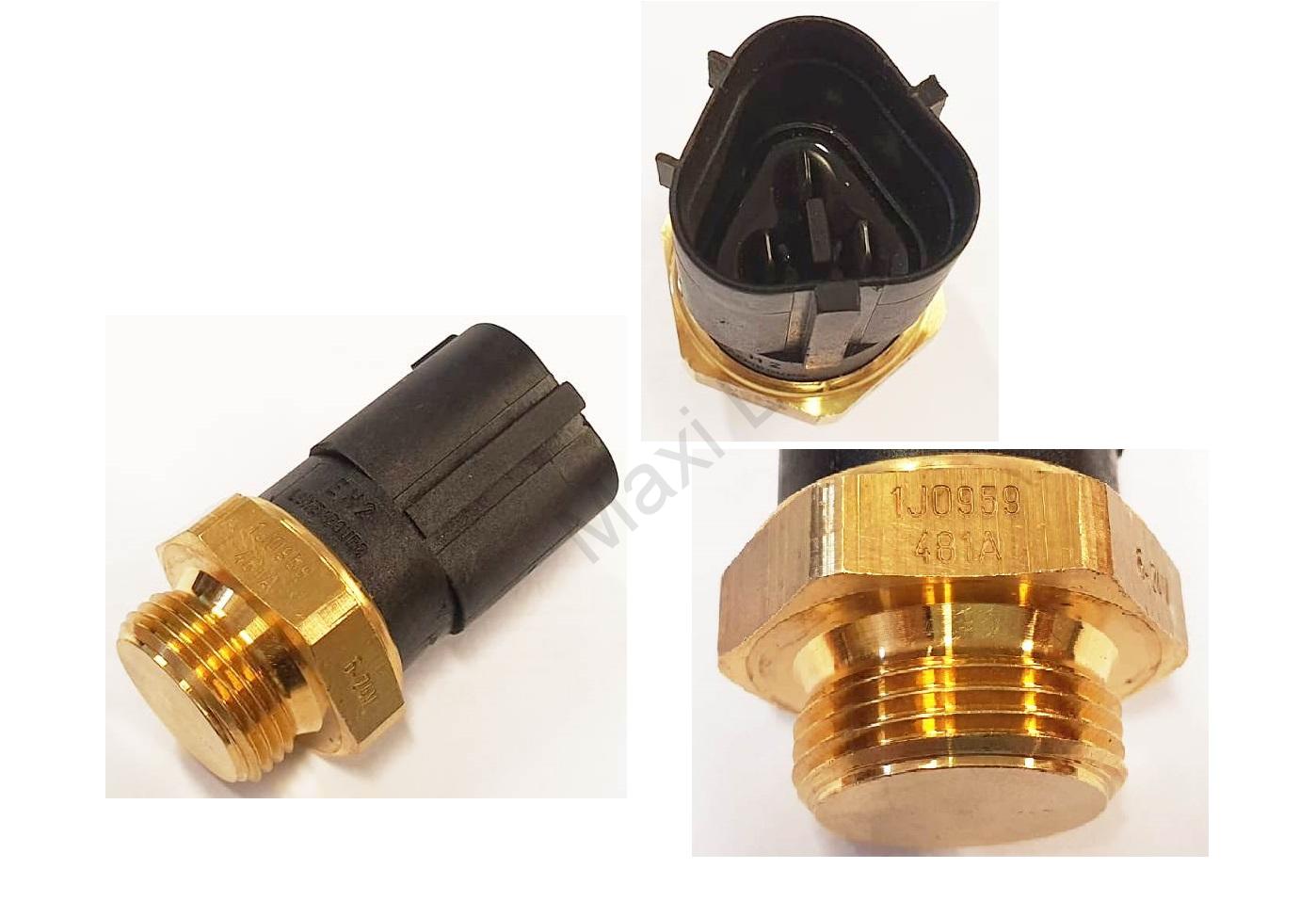 Termospínač Originál  95-84C/102-91C černá 1J0959481A
