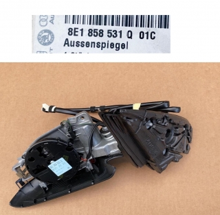 Úchyt vnějšího zrcátka elektrické levé Originál Audi A4 8E1858531Q 