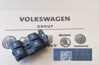 Spínač pro elektrické ovládání oken Originál Škoda Octavia 5E0959857