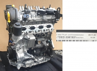 Short motor + olejový výměník 2.0 TSi 162KW - DED