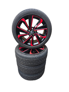 Sada hliníkových kol s pneu Originál Škoda Fabia IV od 2022 - 6VA601025