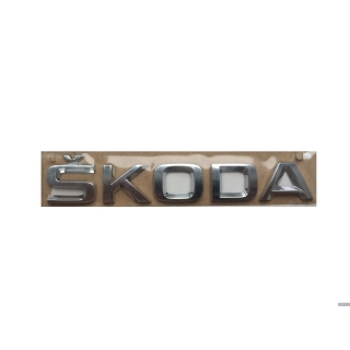 Nový nápis Originál Škoda 2013 5JA853687 2ZZ , 5JA 853 687  2ZZ